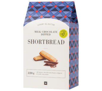 All Butter Shortbread Fingers Dipped in Milk Chocolate 220 g