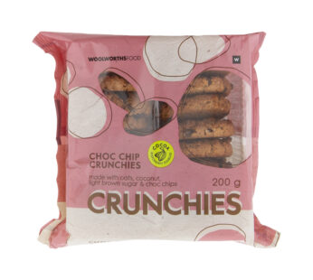 Choc Chip Crunchies 200 g