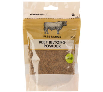 Free Range Beef Biltong Powder 80 g