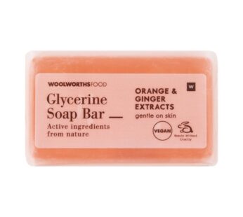 Orange and Ginger Extracts Glycerine Soap Bar 100 g