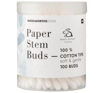 Paper Stem Cotton Buds 100 pk