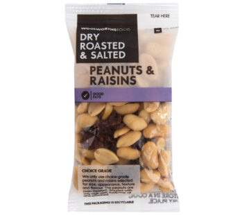 Roasted and Salted Peanuts and Raisins 40 g