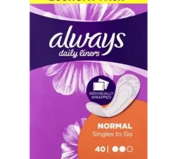 Always Comfort Protect Daily Pantyliners 40 Pack