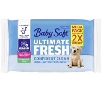 Baby Soft Ultimate Fresh Hygiene Wipes 84 Pack