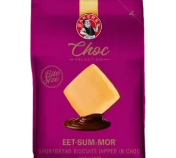 Bakers Eet-Sum-Mor Choc Selection Shortbread Biscuits 110g