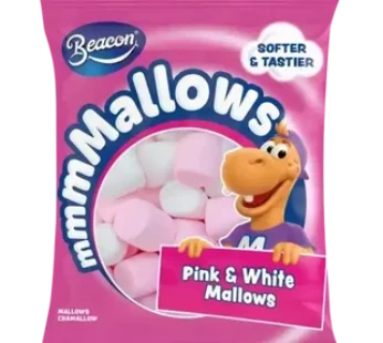 Beacon Pink & White Mallows 300g