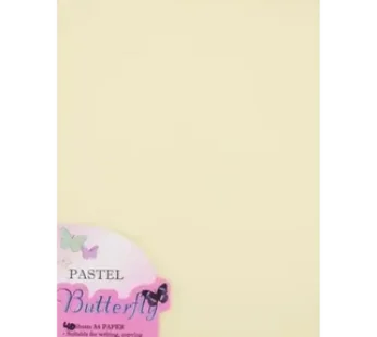 Butterfly A4 Pastel Paper 40-Pack