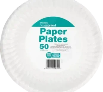 Checkers Housebrand Paper Plates 50 Pack