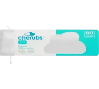 Cherubs Flushable ECOtton Rounds 80 Pack
