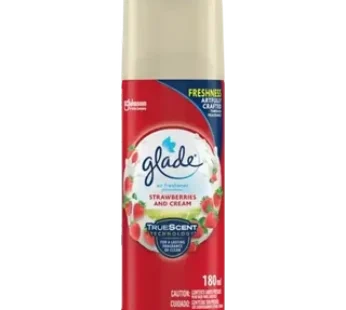 Glade Strawberries & Cream Air Freshener 180ml