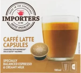 Importers Caffé Latte Capsules 14 Pack