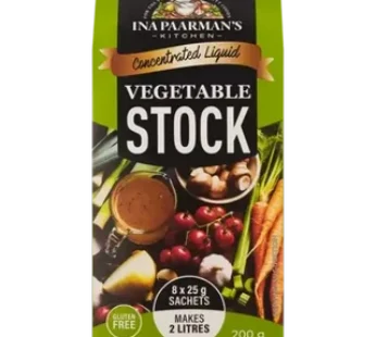 Ina Paarman’s Kitchen Concentrated Liquid Vegetable Stock 8 x 25g