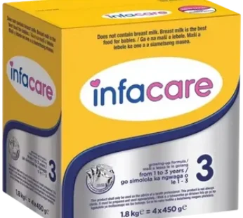 Infacare Stage 3 Growing-Up Formula 4 x 450g