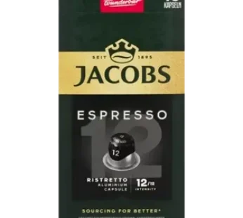 Jacobs Espresso Ristretto 12 Coffee Capsules 10 Pack