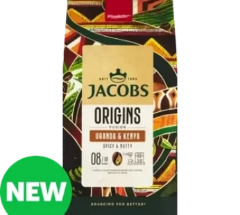 Jacobs Origins Fusion Uganda & Kenya Coffee Beans 1kg
