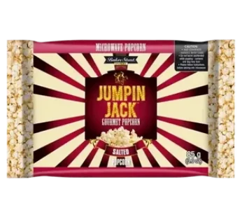 Jumpin Jack Salted Gourmet Microwave Popcorn 85g