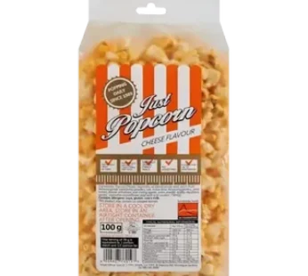 Just Popcorn Cheese Flavoured Popcorn 100g