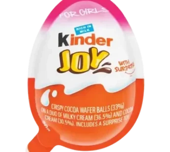 Kinder Joy Egg Chocolate For Girls 20g