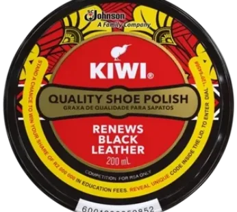 Kiwi Quality Black Shoe Polish 200ml