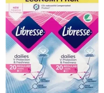 Libresse Daily Fresh Normal Unscented Pantyliners 40 Pack