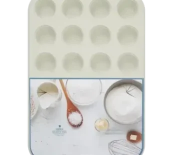 Millini Cream 24 Cup Muffin Pan 379mm x 260mm x 22mm