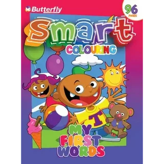 My First Words Smart Colouring Book 96 Pages