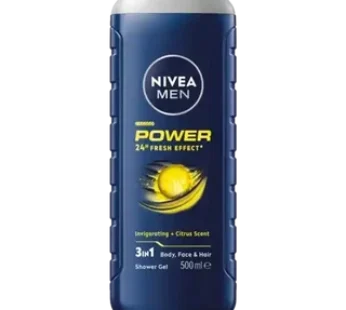 NIVEA MEN Power 3-in-1 Shower Gel 500ml