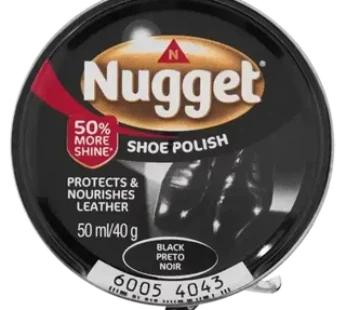 Nugget Black Shoe Polish 50ml