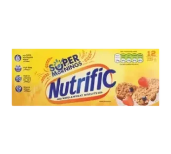 Nutrific Wholewheat Biscuits Cereal 225g