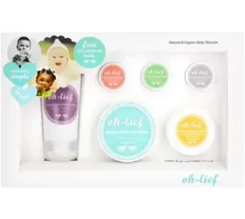 Oh-Lief Natural Baby Skincare Gift Box 6 Piece