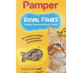 Pamper Royal Fishies Original Flavoured Biscuit Treats 250g