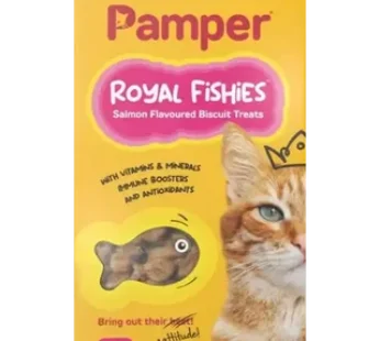 Pamper Royal Fishies Salmon Flavoured Biscuit Treats 250g