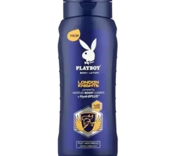 Playboy London Knights Mens Body Lotion 400ml