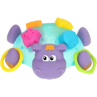 Playgro Float Along Hippo Shape Sorter Set 7 Piece