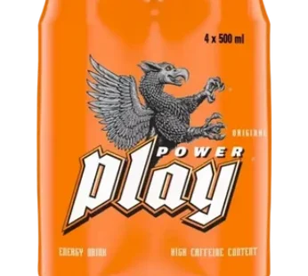 Power Play Original Energy Drink 4 x 500ml