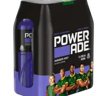 Powerade Jagged Ice Sports Drink 6 x 500ml