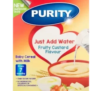 PURITY From 7 Months Fruity Custard Flavour Baby Cereal with Milk 200g