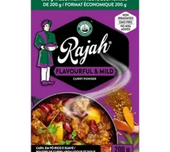Rajah Flavourful & Mild Curry Powder Value Pack 200g