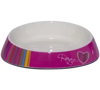 Rogz Pink Melamine Cat Bowl