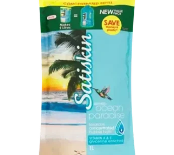 Satiskin Exotic Ocean Paradise Concentrated Bubble Bath Refill 1L