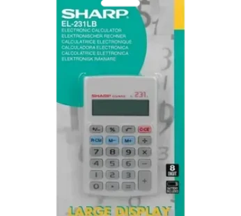 Sharp EL-231LB Electronic Calculator