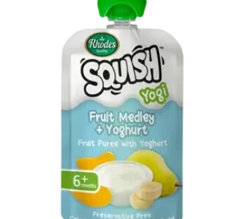 Squish Fruit Medley + Yoghurt Yogi 110ml