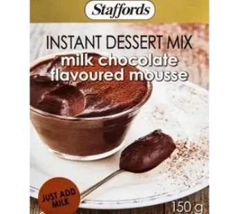 Staffords Milk Chocolate Flavoured Mousse Instant Dessert Mix 150g