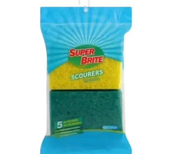 Super Brite Scourers 5-Pack