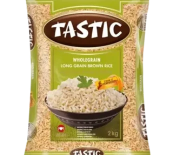 Tastic Wholegrain Long Grain Brown Rice 2kg