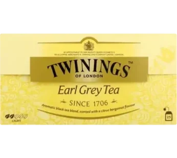 Twinings Earl Grey Teabags 25 Pack
