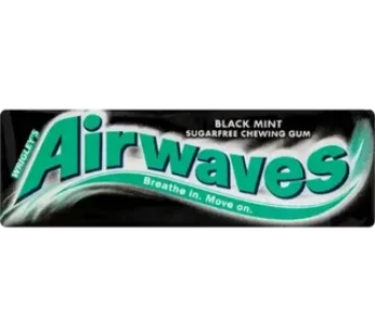 Wrigley’s Airwaves Blackmint Sugarfree Chewing Gum 10 Pack