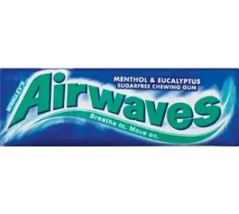 Wrigley’s Airwaves Menthol & Eucalyptus Gum 10 Pack