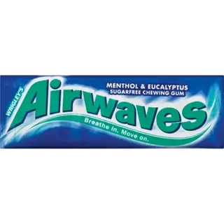 Wrigley's Airwaves Menthol & Eucalyptus Gum 10 Pack